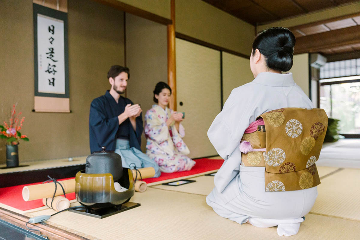 Kyoto Tea Ceremony in a Historic Kyoto Townhouse
