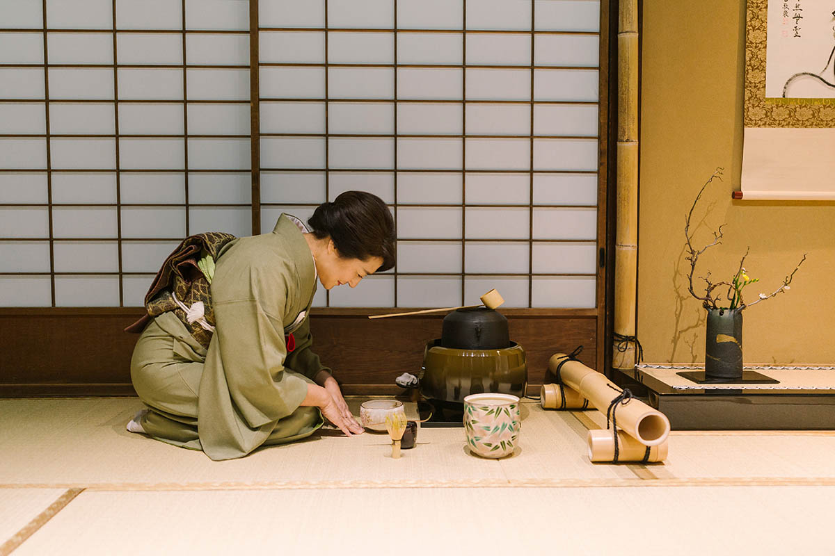 Kyoto Tea Ceremony in a Historic Kyoto Townhouse