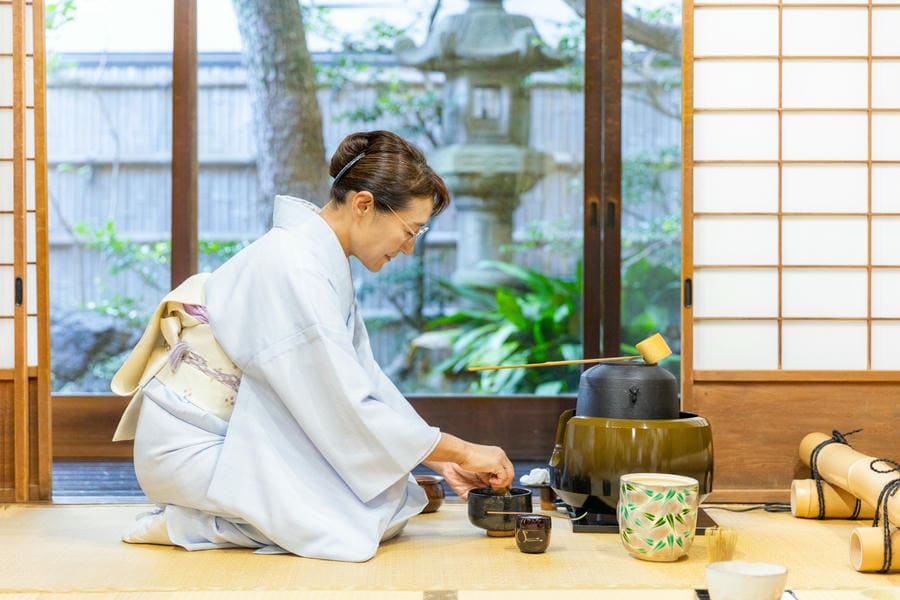 Kyoto Tea Ceremony in a Historic Kyoto Townhouse