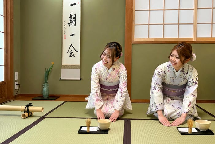 Kyoto matcha experience featuring traditional Japanese tea ceremony rituals