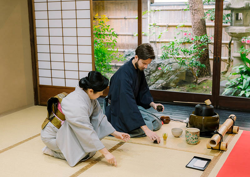 Kimono Rental + Tea Ceremony Experience