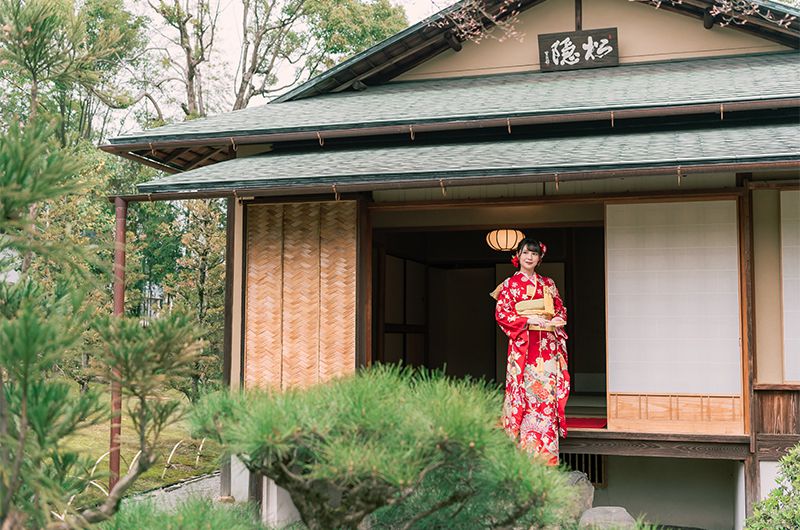 京都の庭園でゆったり贅沢一日撮影プラン