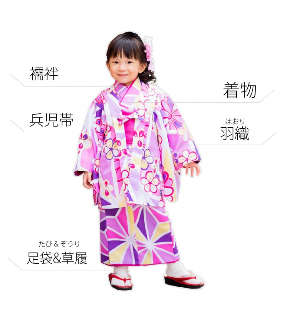 Girl Kimono Plan Included