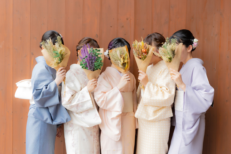 A Vast Selection of Kimonos
