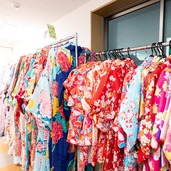 A Wide Variety of Kimono Styles and Patterns