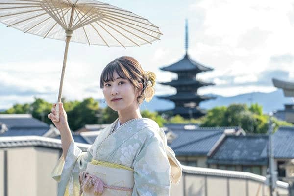 Professional kimono photography in Kyoto by Yumeyakata