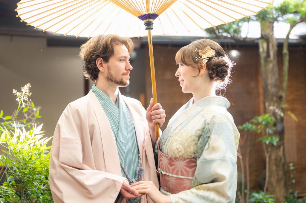 Professional kimono photography in Kyoto by Yumeyakata