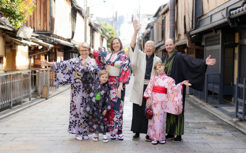 Kimono Experience in Kyoto